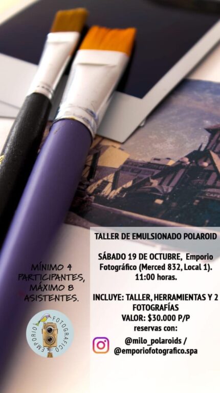 Taller de Emulsionado Polaroid