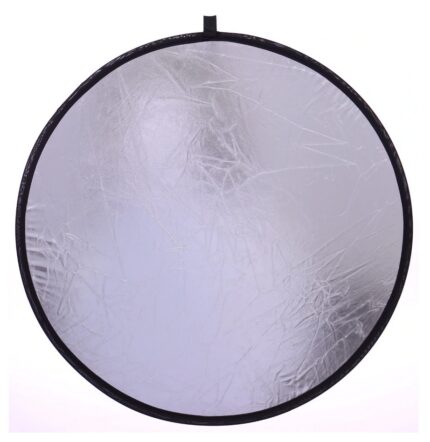 Disco reflector doble Plateado / Dorado 50cm