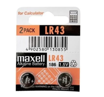 2 Pilas Maxell LR43