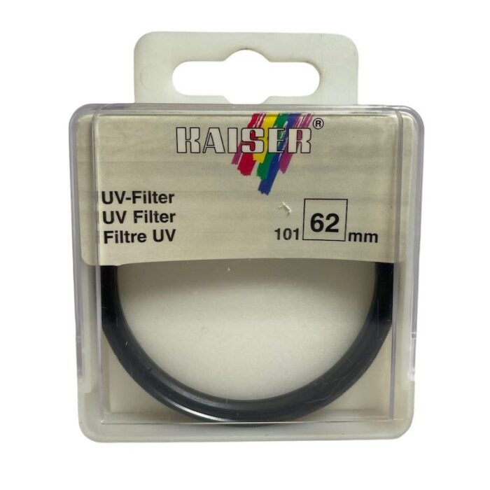 Filtro Uv Kayser 62mm