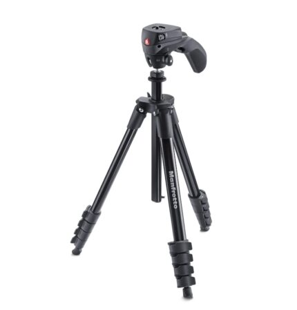 Trípode Manfrotto Compact Action negro