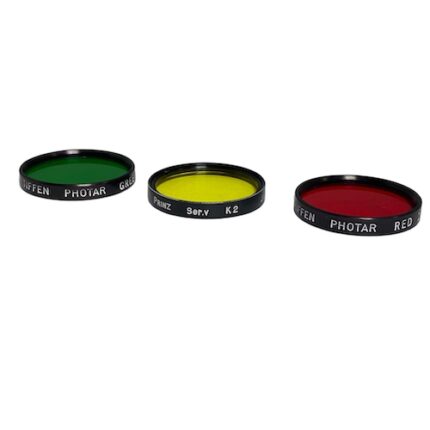 Kit filtros serie 5 verde - rojo - amarillo.