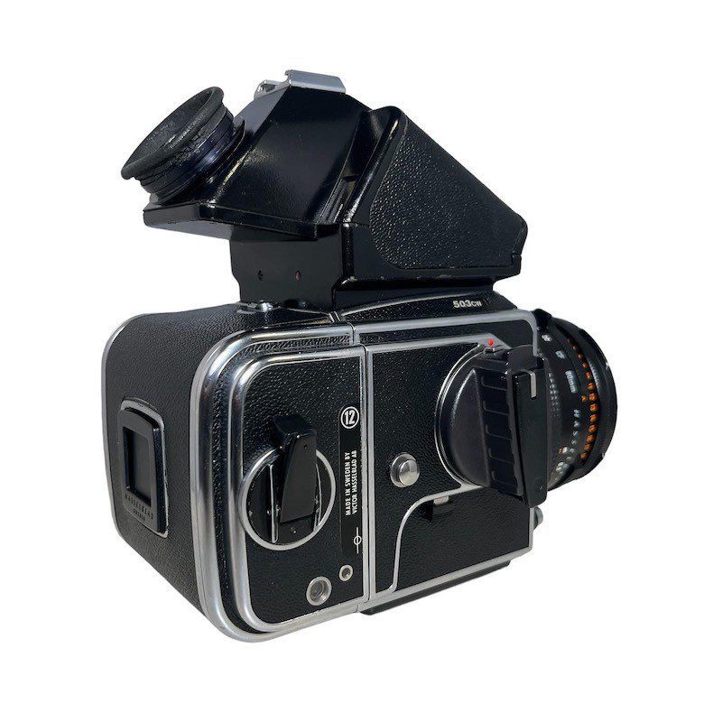 Hasselblad 503CW + Carl Zeiss Planar 2.8/80 T*+ visor directo