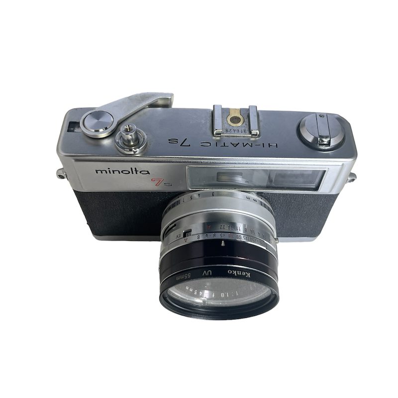 Câmera analógica telemétrica Minolta Hi-matic 7s | MercadoLivre